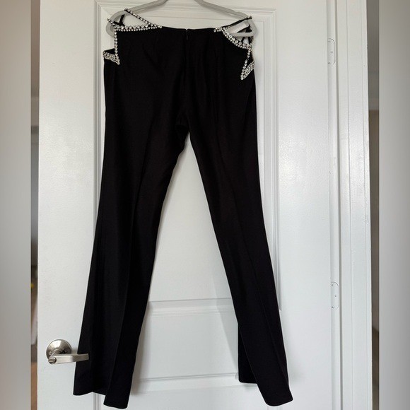 STELLA MCCARTNEY ULTRA LOW-RISED DIAMOND STAR PANTS $2,993