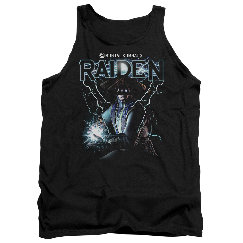 MORTAL KOMBAT RAIDEN Licensed Men’s Tank Top Sleeveless Tee SM-2XL