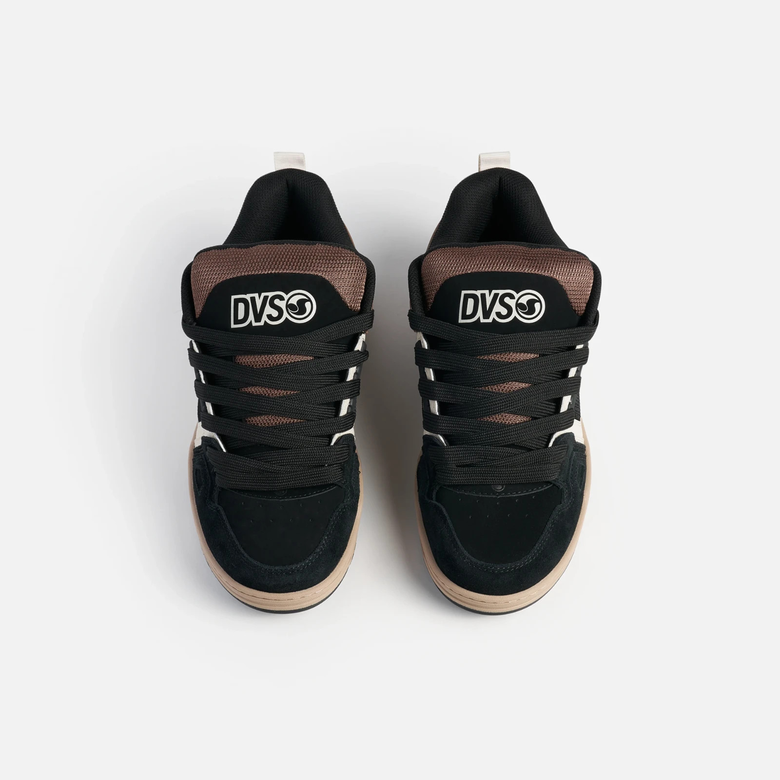 DVS Comanche – BLACK/TAUPE/BROWN – (NEW/ALL SIZES)🟤