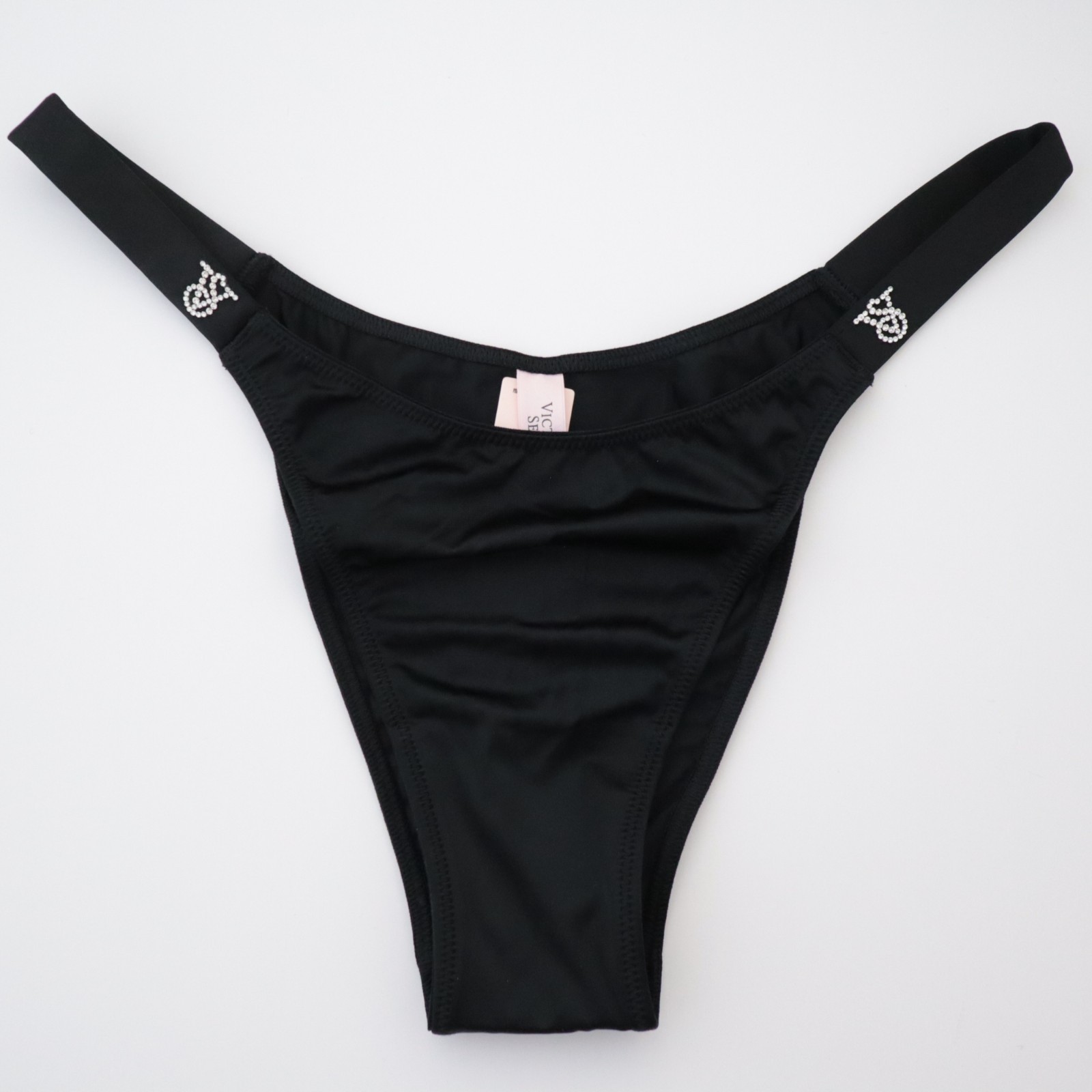 Victoria’s Secret VERY SEXY Angel Wings Shine Strap Satin Brazilian Panty S M L