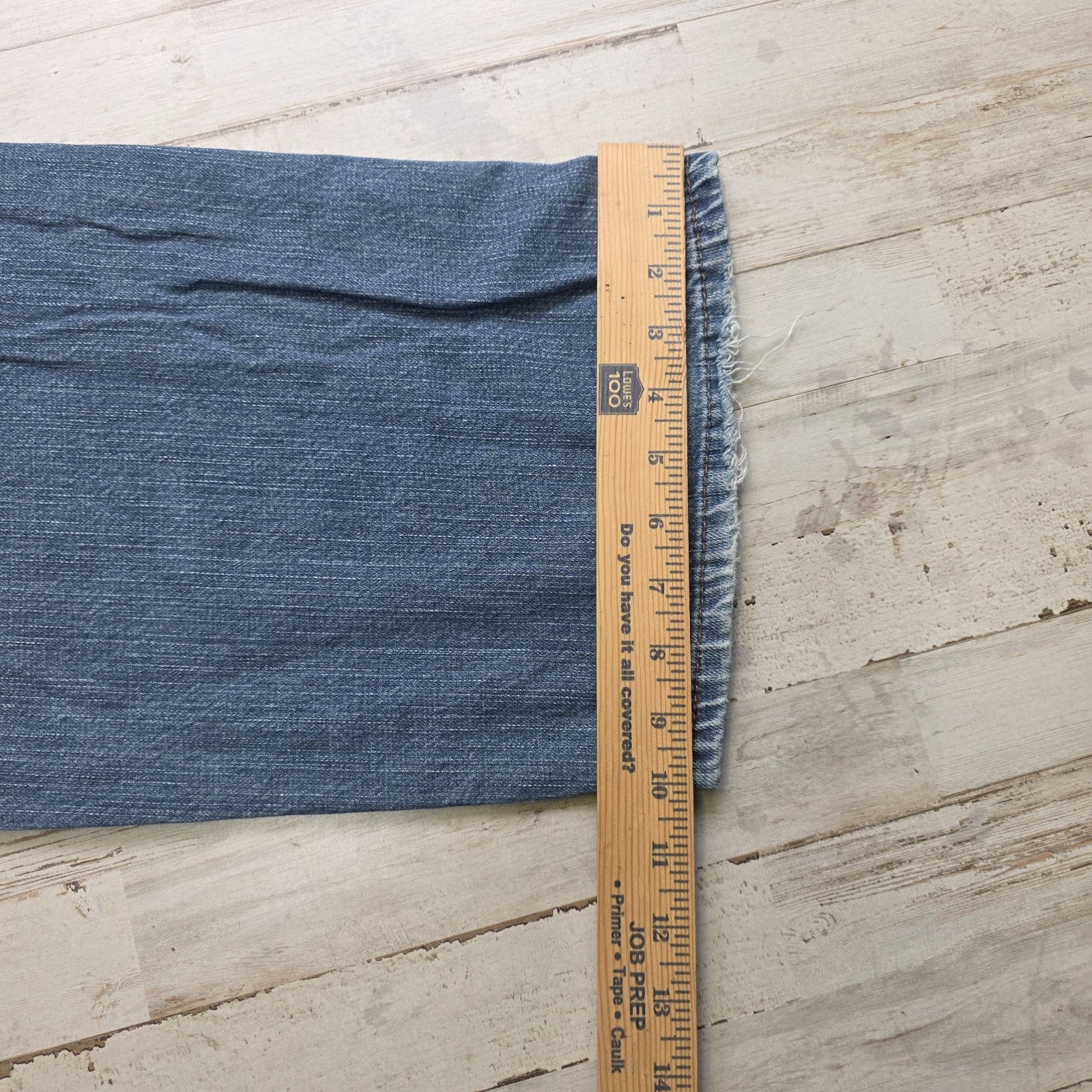Levi’s 569 Jeans Mens 42×30 (28.5) Loose Fit Straight Leg Blue 100% Cotton Denim