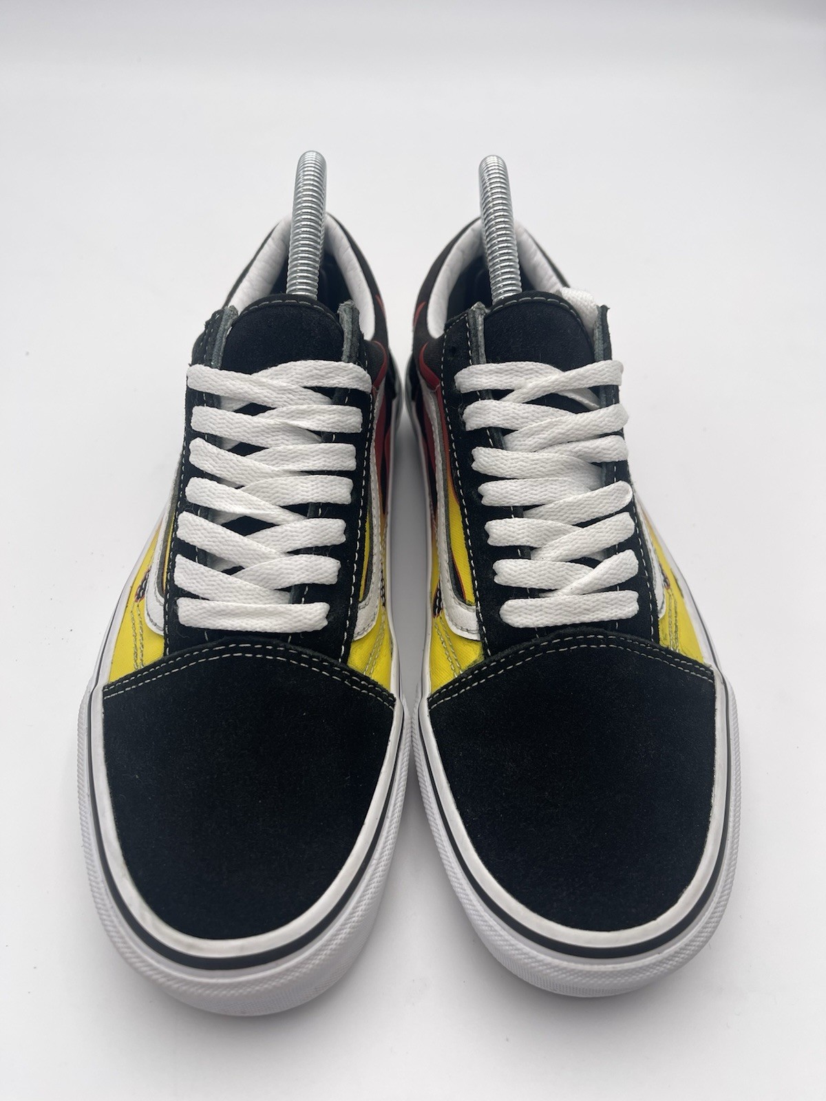 Vans Old Skool Flame Sneakers Mens Size 7.5 Women 9 US Skateboard Shoe Classic