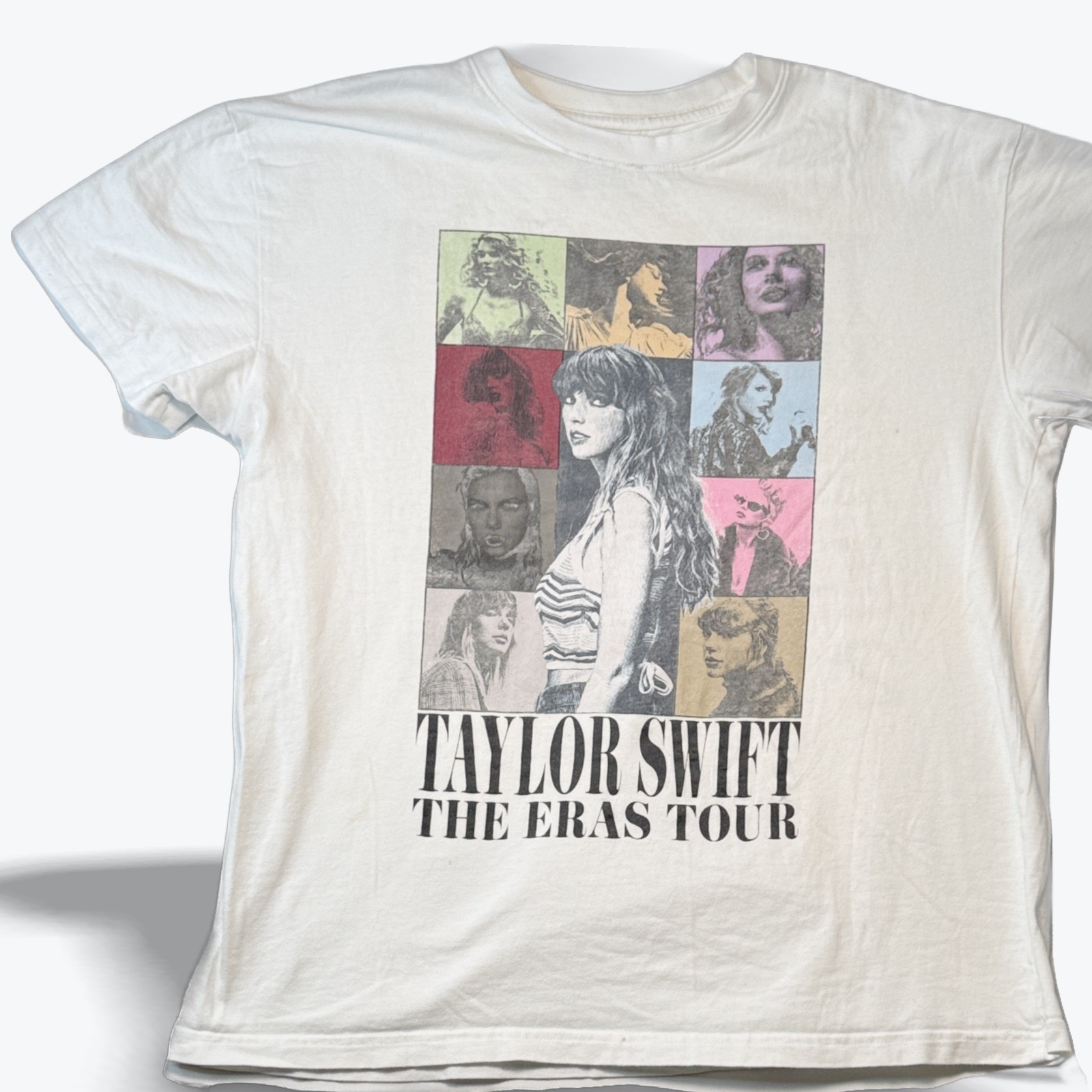 Taylor Swift Concert T Shirt The Eras Tour 2023 Double Sided Tour Dates Medium
