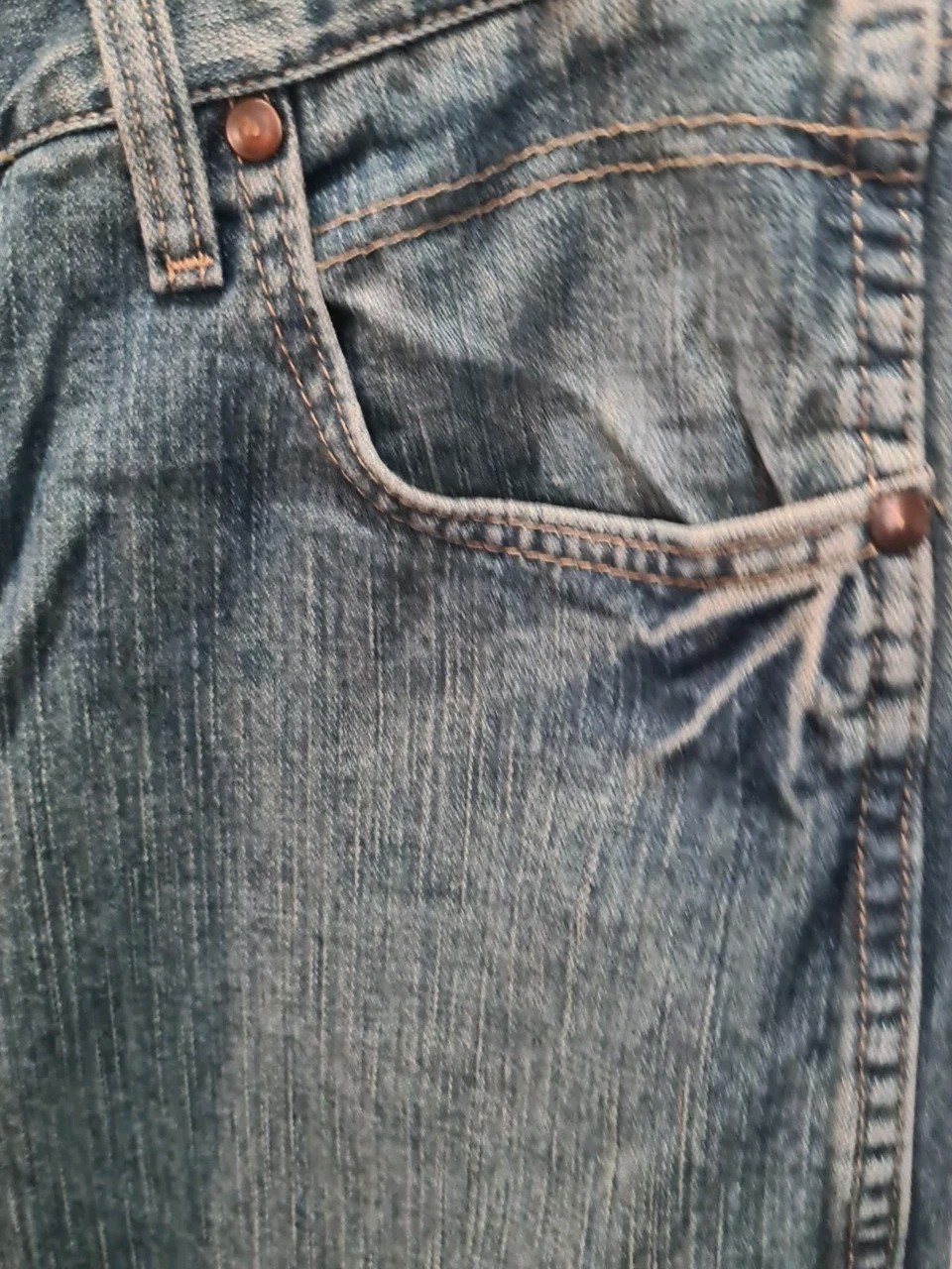 Vintage Wrangler Bootcut W32 L36 Blue Men’s Jeans WRT20TW Made With US Fabric