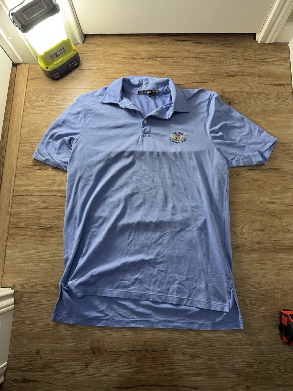 RLX Ralph Lauren – 2012 US Open Olympic Club – Golf Polo SZ M – Performance Long