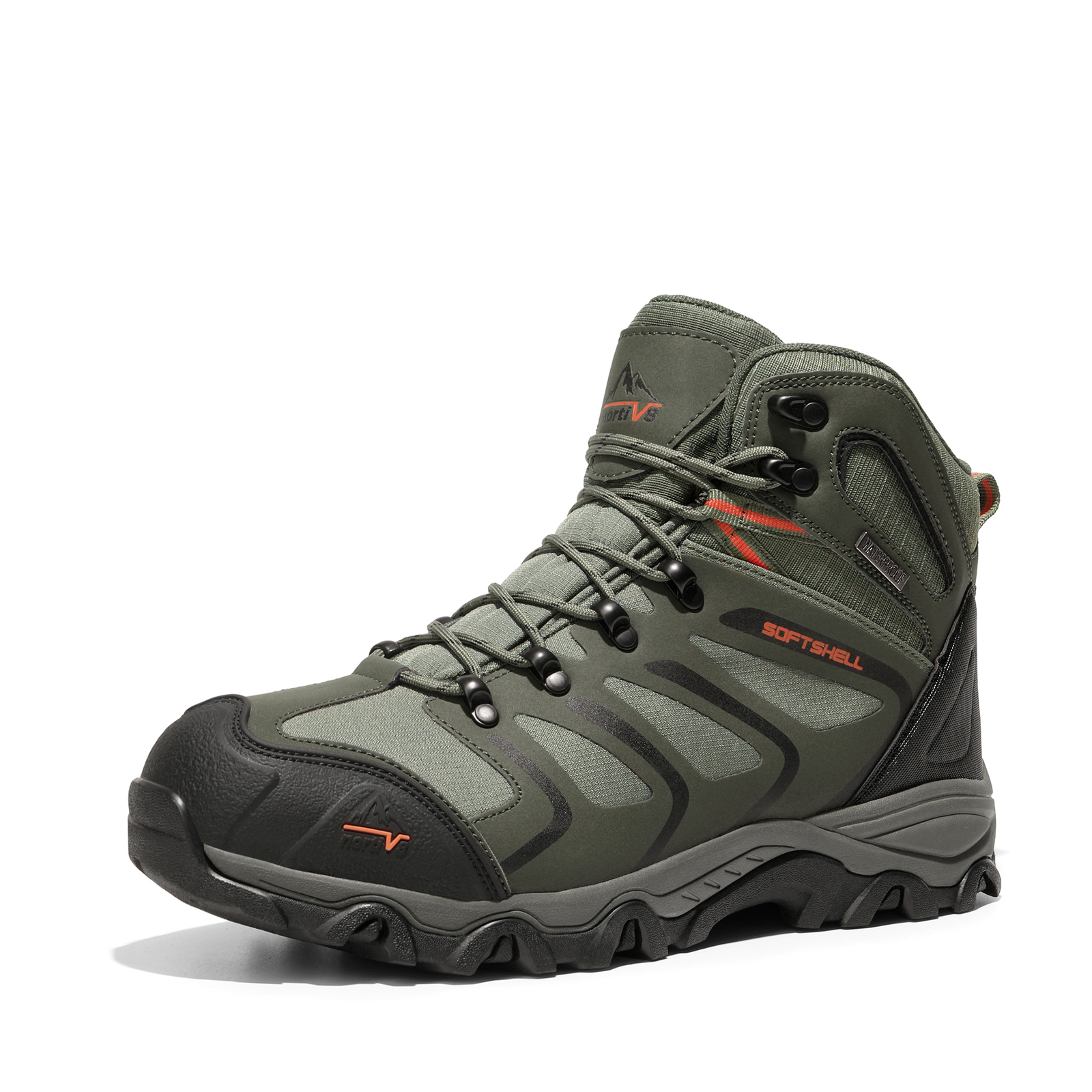 Mens Hiking Boots WIDE SIZE Outdoor Waterproof Non-slip Trekking Trails Boots