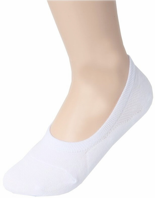 3-12 Pairs Womens Ankle Boat Liner Invisible Solid White No Show Cotton Socks