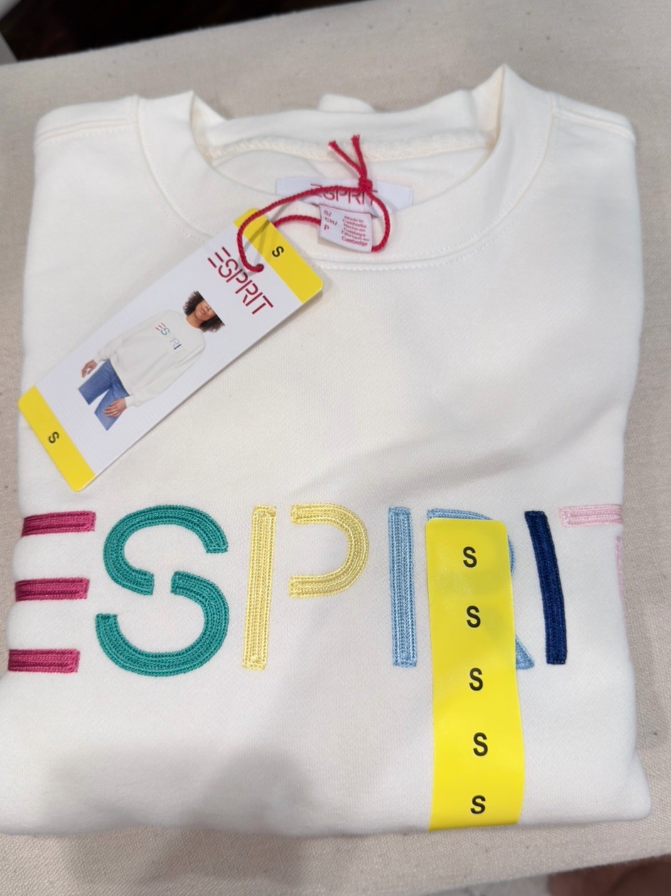 Esprit Long Sleeve Sweatshirt Unisex NWT