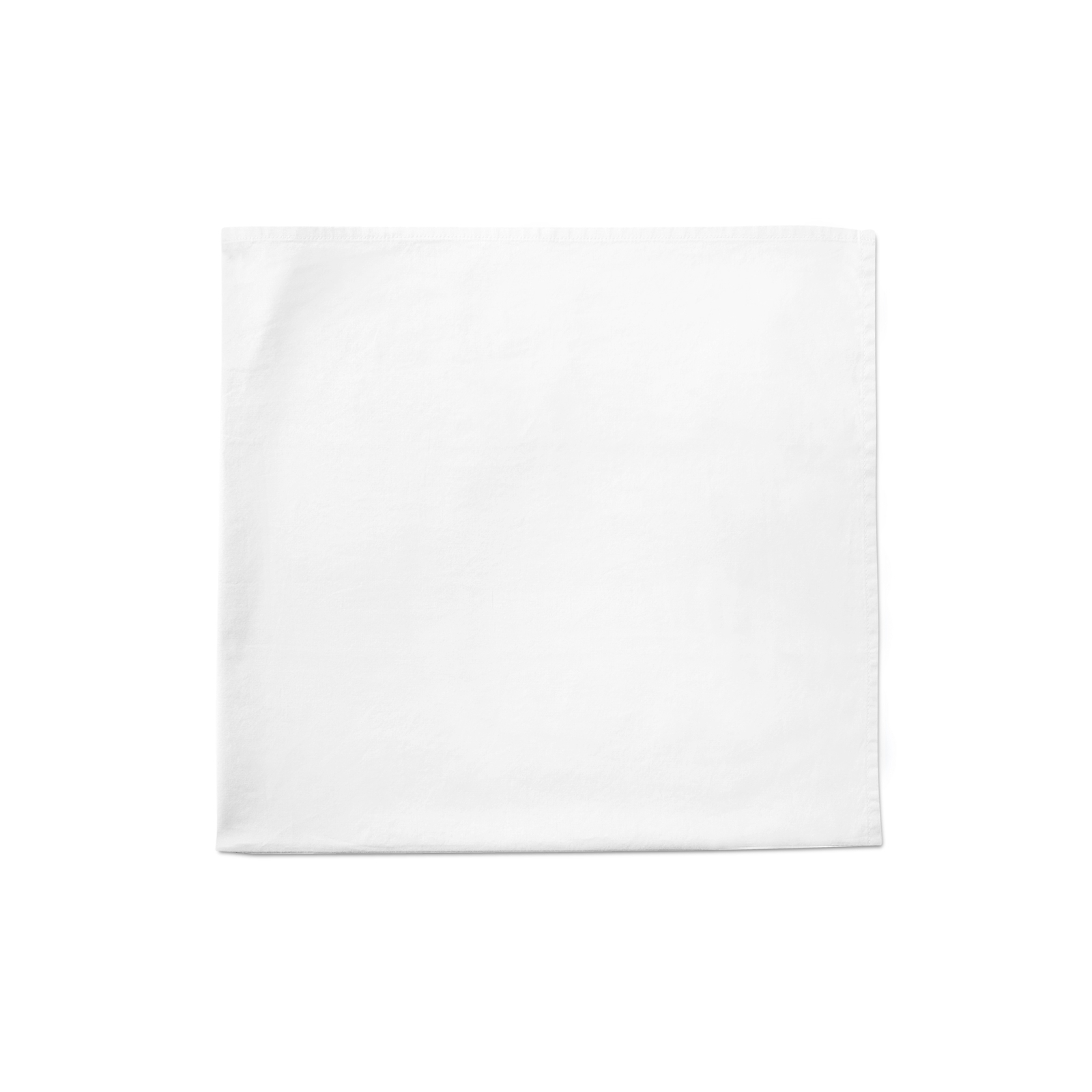 Pack of 4 Men’s Large Handkerchiefs 100% Cotton Solid Hankie