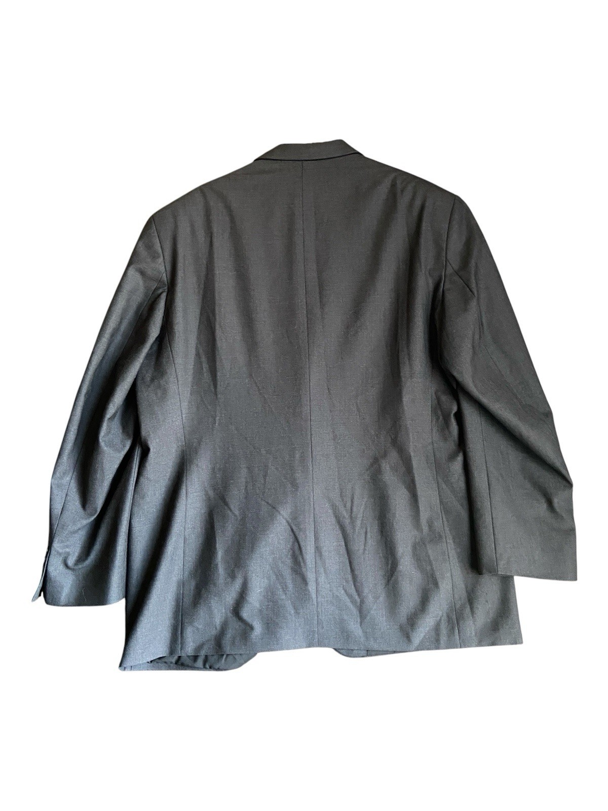 Ralph Lauren | Men’s Gray Wool Blend Sport Coat 48R 2-Button Notch Lapel