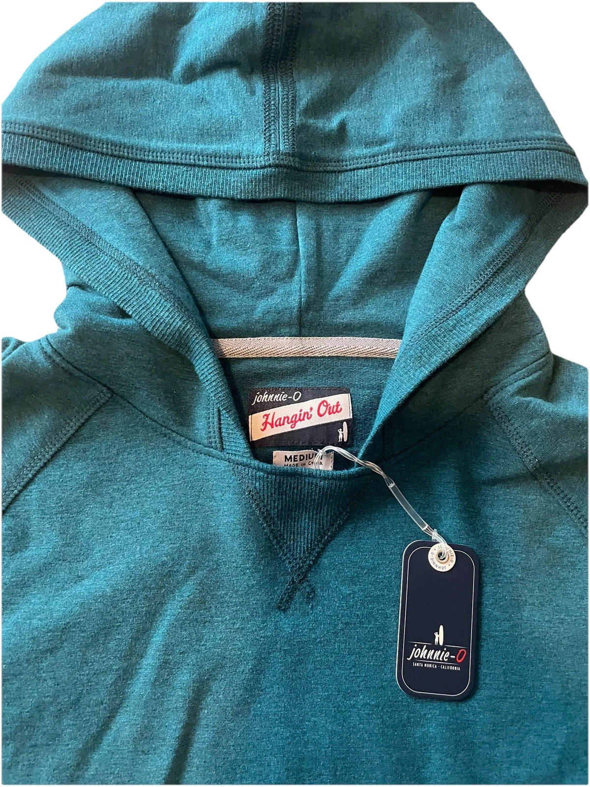 NWT Johnnie O Bow Malibu Hoodie M