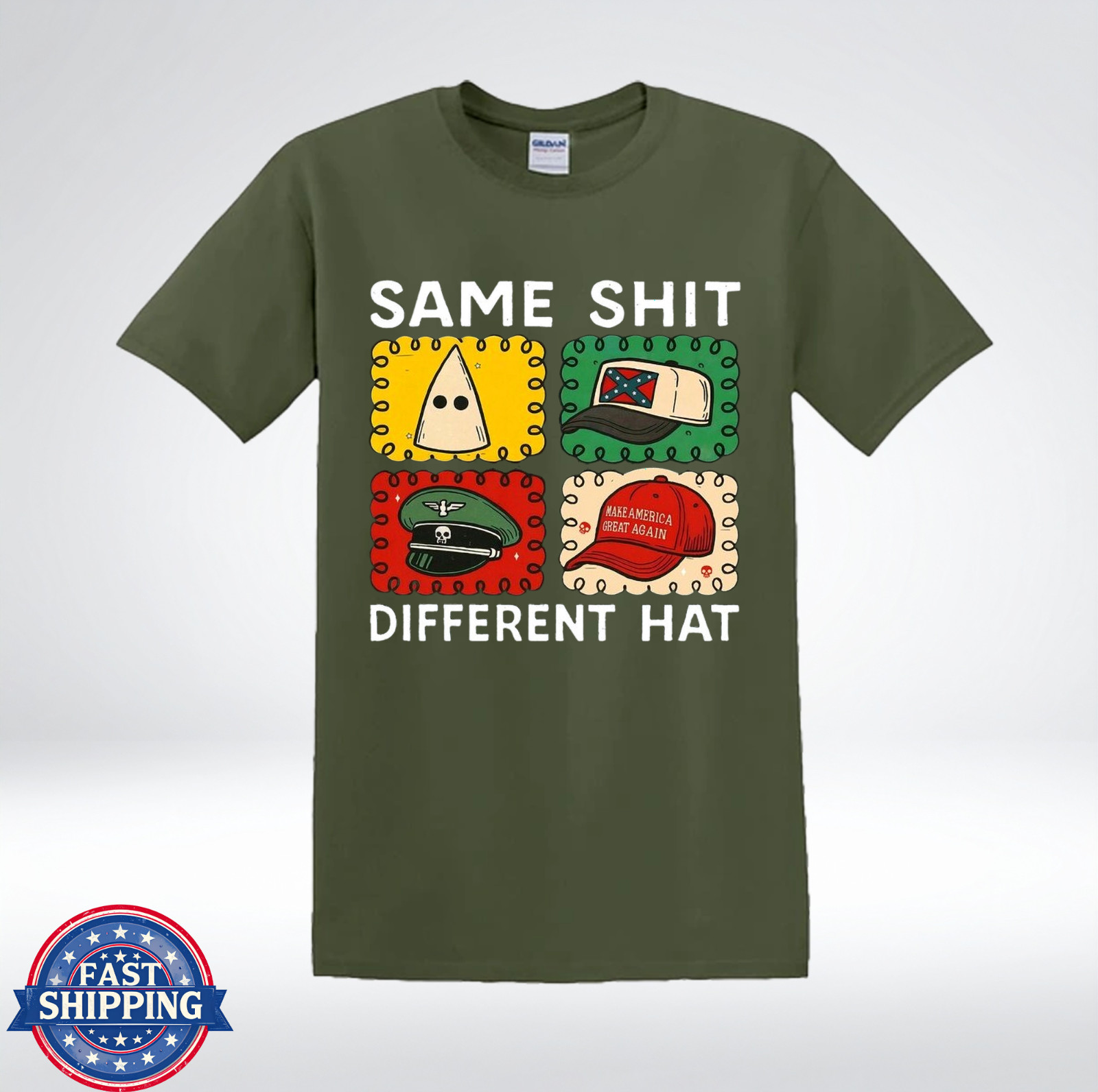 Same Idea Different Cover Political Awareness T-Shirt