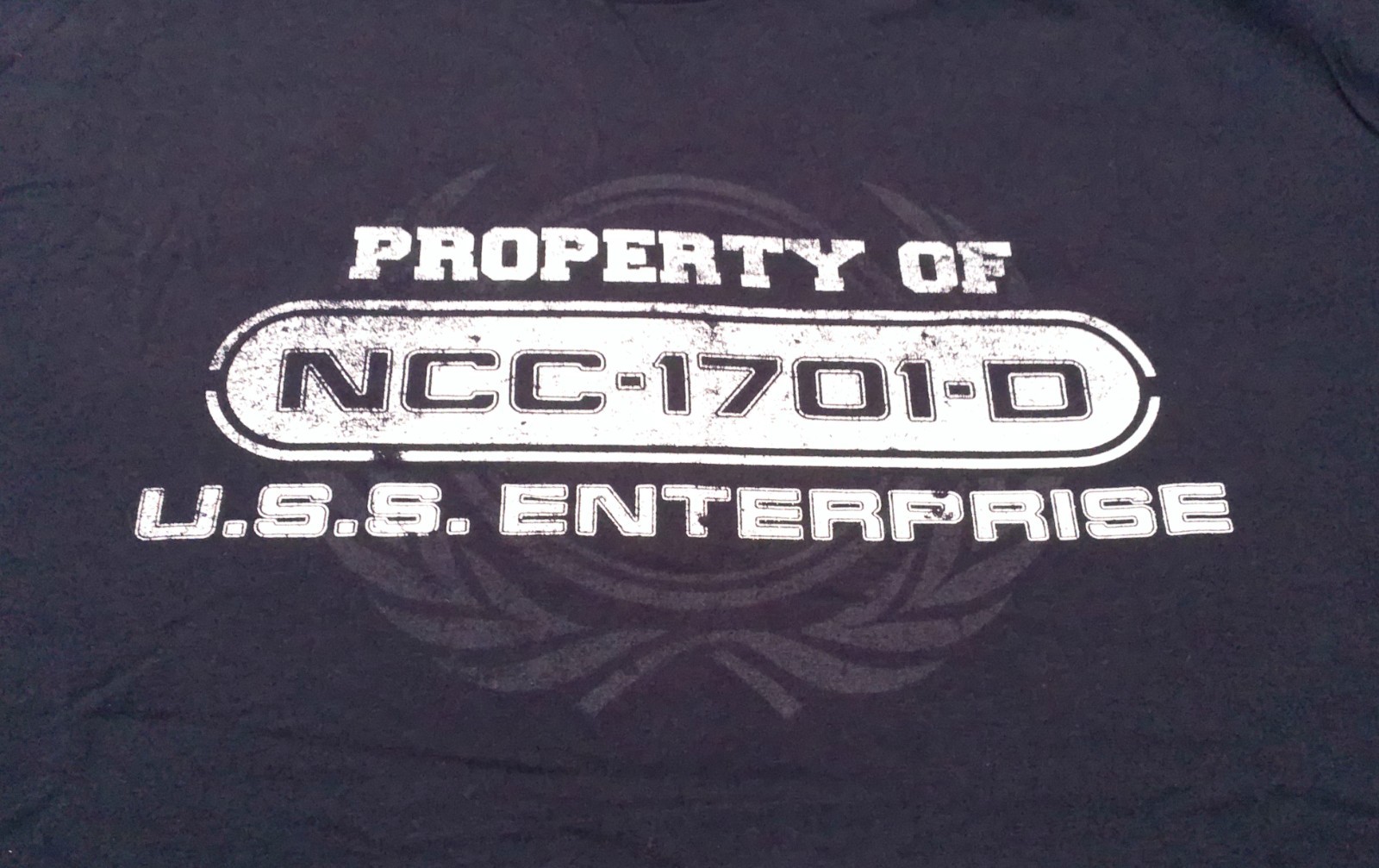 STAR TREK The Next Generation Enterprise T-Shirt (Blue 2XL) – NEW, LAST ONE!