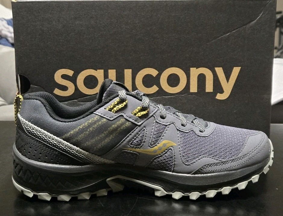 Size 10 – Saucony Excursion TR 14 Gold/Gray SHIPS OUT NEXT DAY 🔥🔥🔥🔥🔥🔥🔥🔥