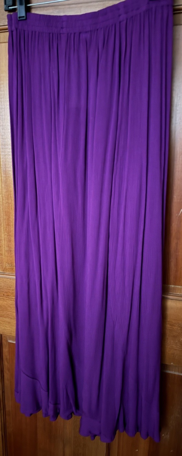 3 Pc Purple Mission Canyon Skirt, Tank And Scarf Set, One Size, New With Tags
