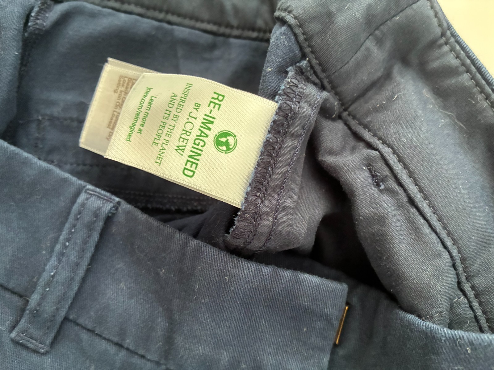 J Crew Women’s Chino Shorts Size 2 Navy