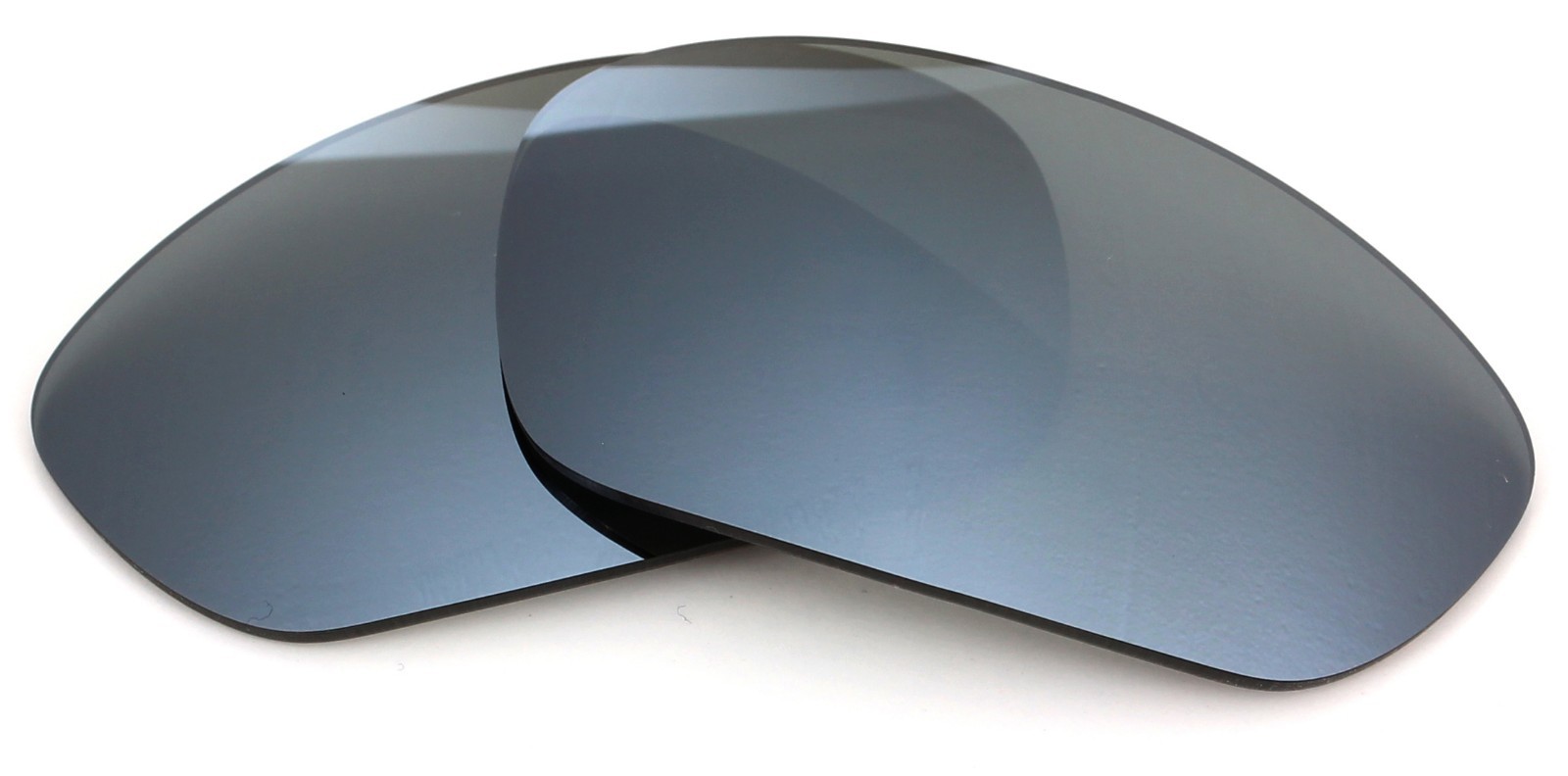 Polarized IKON Iridium Replacement Lenses For Oakley Straight Jacket 2007 Silver