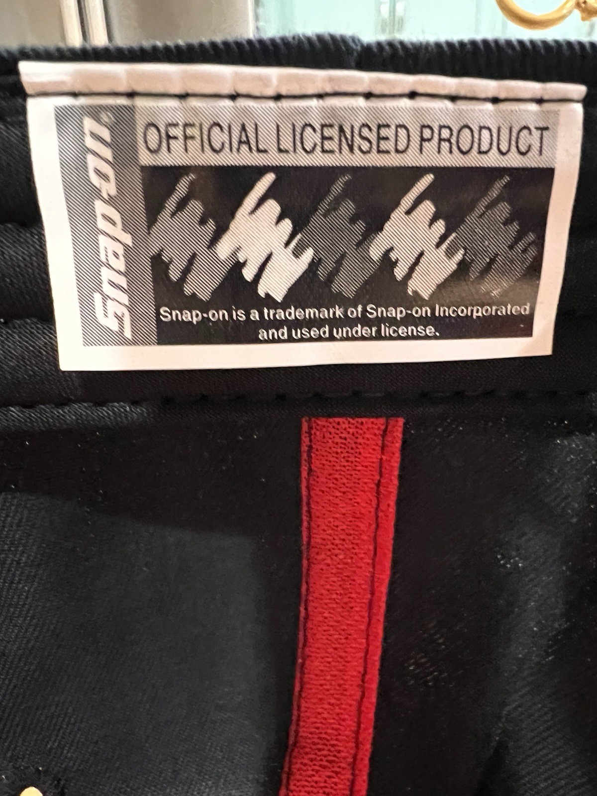Snap On Tools Wrench Ball Cap Hat K Products Embroidered Logo Red Black