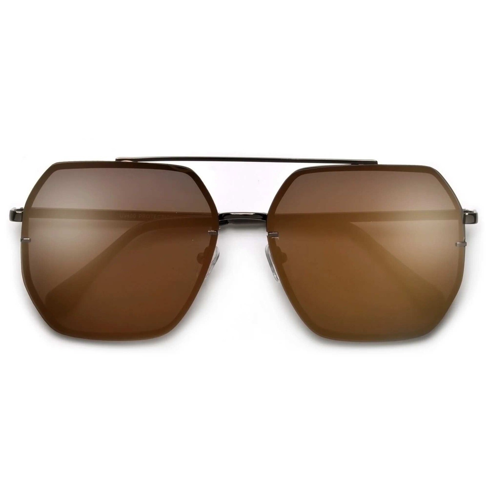 Dark Brown Lens Stylish men’s sunglasses classic style Pilot Model Outdoor Trend