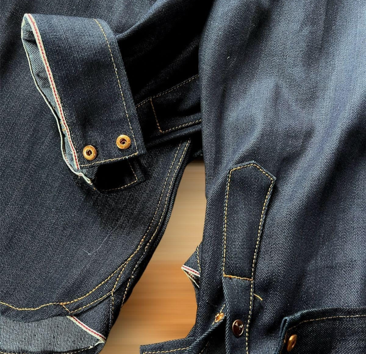 Japanese Selvedge Denim Shirt 12OZ