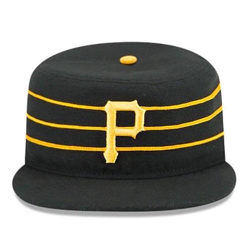 New Era Pittsburgh Pirates Fitted Hat MLB Authentic ALT2 17 Pillbox Stripe Cap