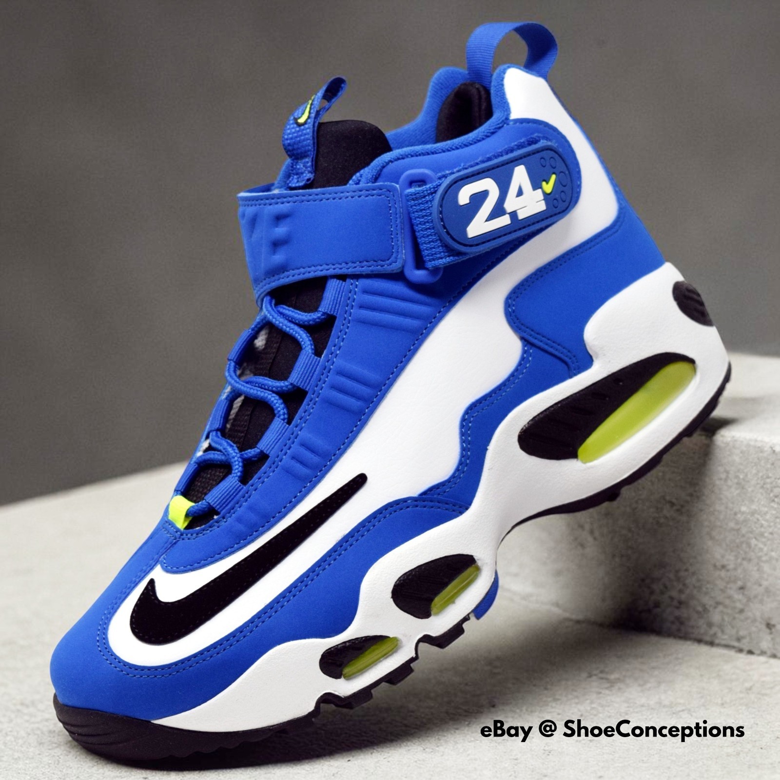 Nike Air Griffey Max 1 Shoes Varsity Royal Black Volt DJ5161-400 Men’s Sizes NEW