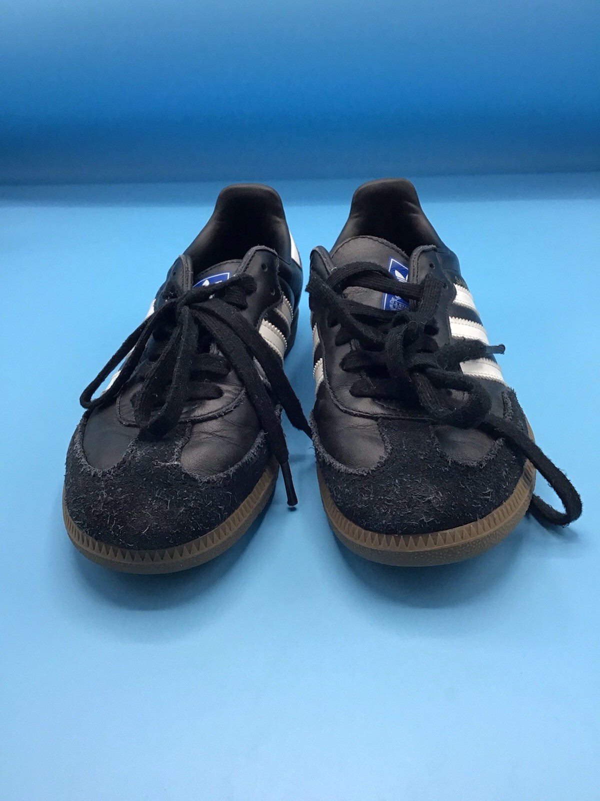 Adidas SAMBA OG Shoes Core Black White Cloud Gum Sole B75807 Men’s Size 5