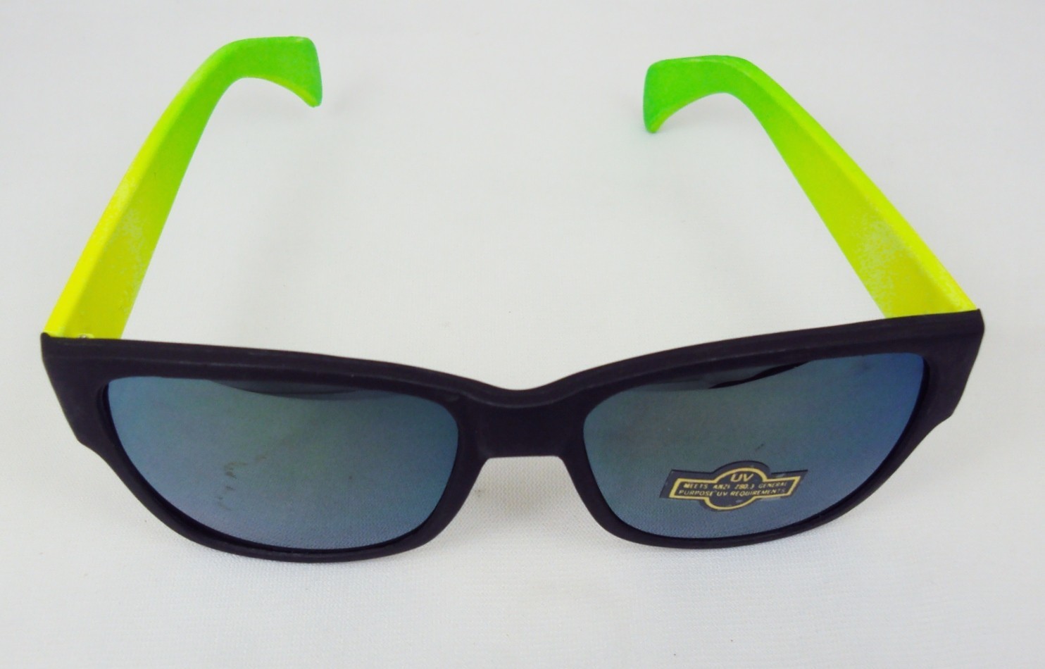 DOZEN Sunglasses Neon Frames w/Iridescent Lenses Choice of Colors NEW