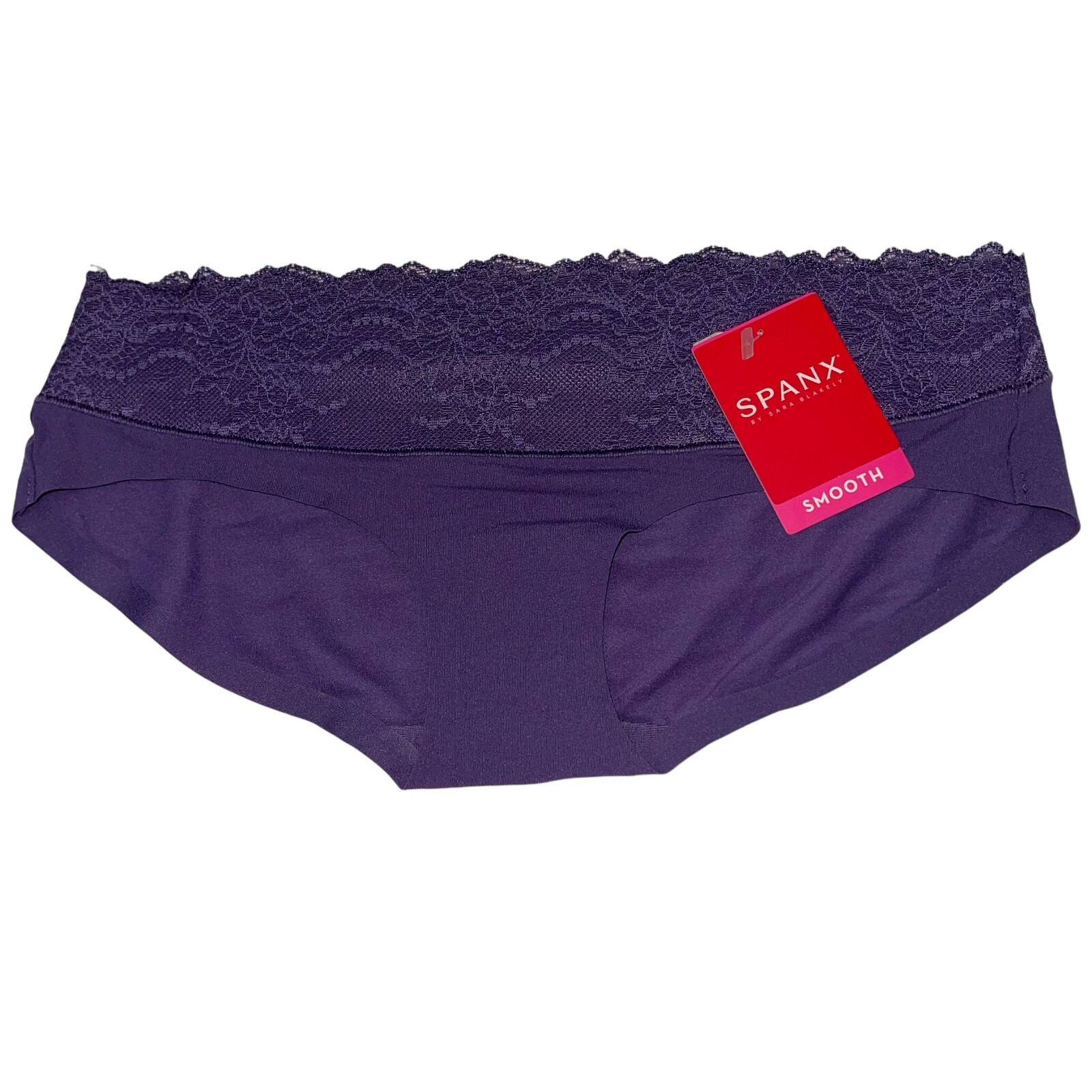 Spanx Panty Hipster Lace Waist Smooth Soft Microfiber Undie-Tectable FP2215 HTF