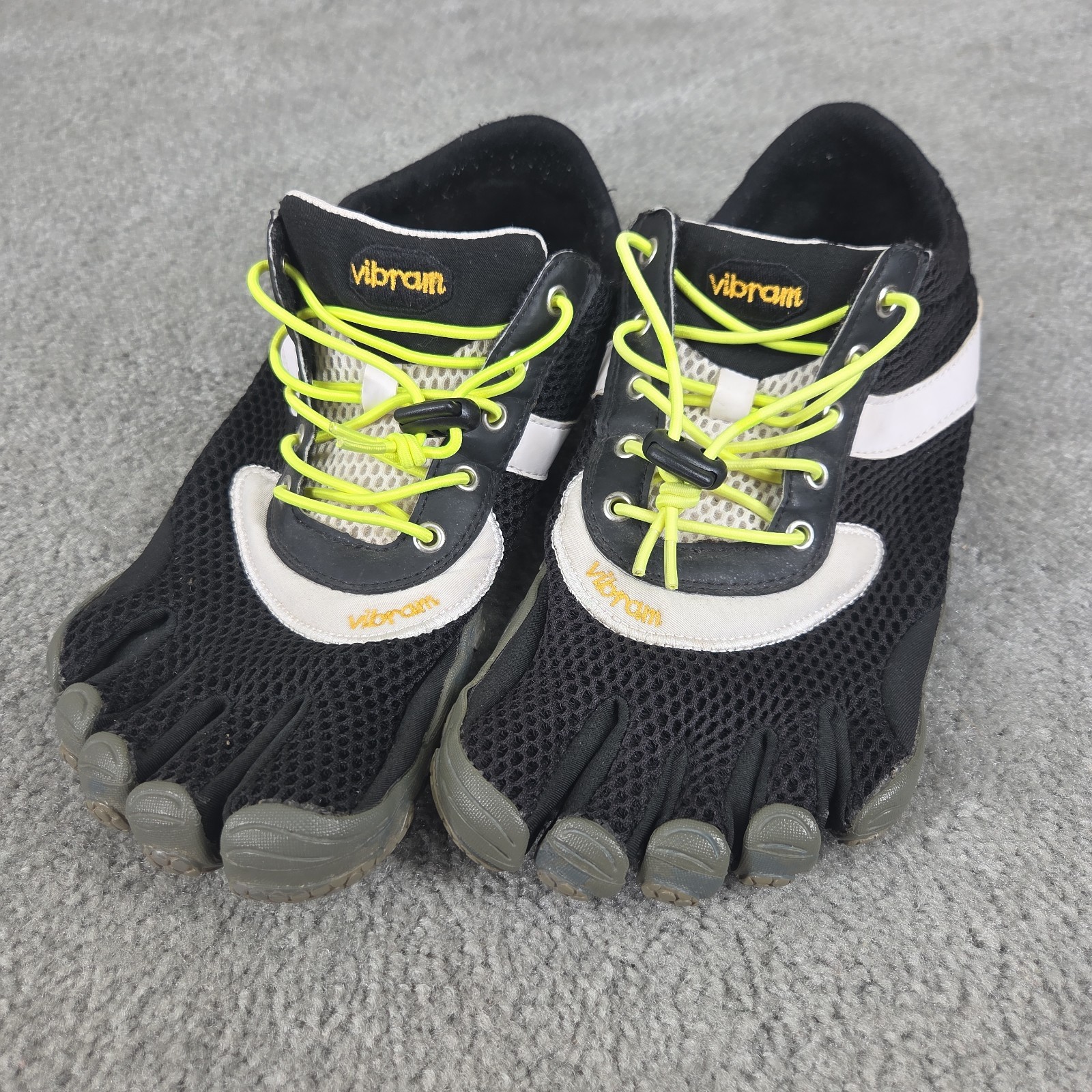 Vibram Speed Five Fingers Men’s Shoes Size 45 Eur black White 11.5