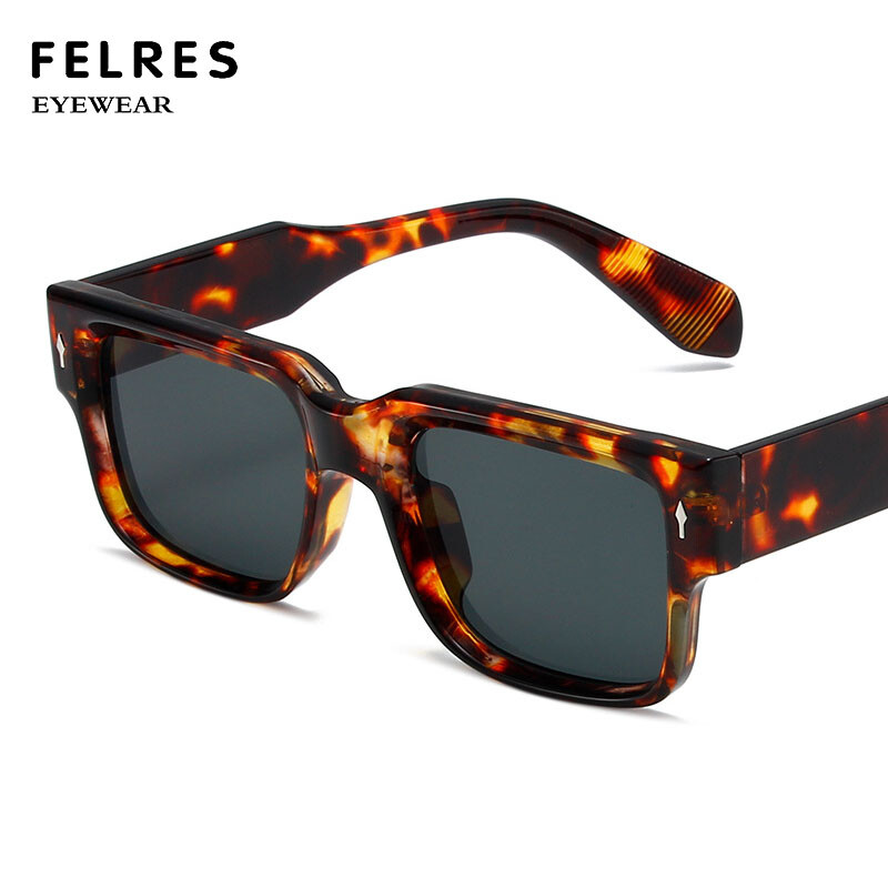 Unisex Square Fashion Sunglasses Classic Outdoor Traveling Shade Glasses UV400