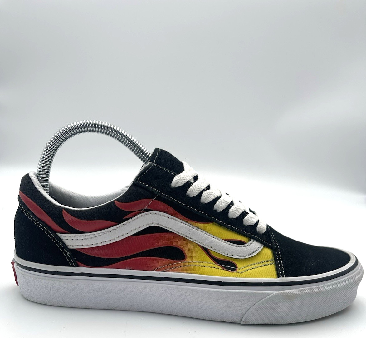 Vans Old Skool Flame Sneakers Mens Size 7.5 Women 9 US Skateboard Shoe Classic
