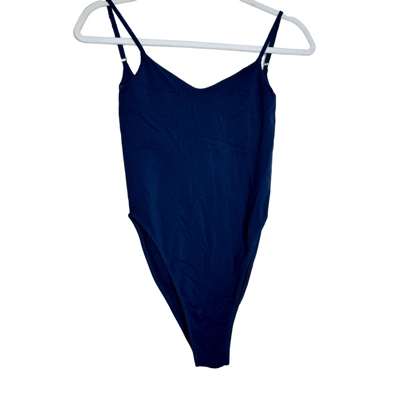 Intimately Free People Blue V-Neck Sleeveless Bodysuit NWOT Size XS/S