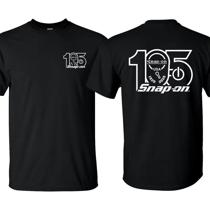 105th T-shirt, Snap-on Tools T-Shirt, Hardworking Job Shirt for Men, Top Menswea