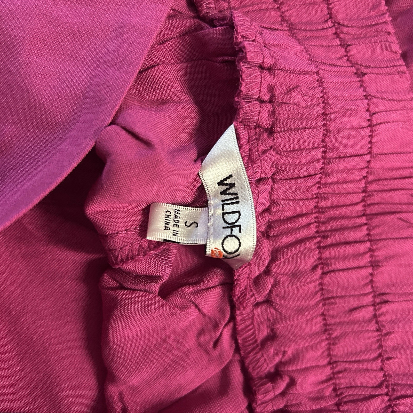 Wildfox Women’s Shorts, Size S, Color Pink, 5” Inseam, Elastic Waist, Pockets..