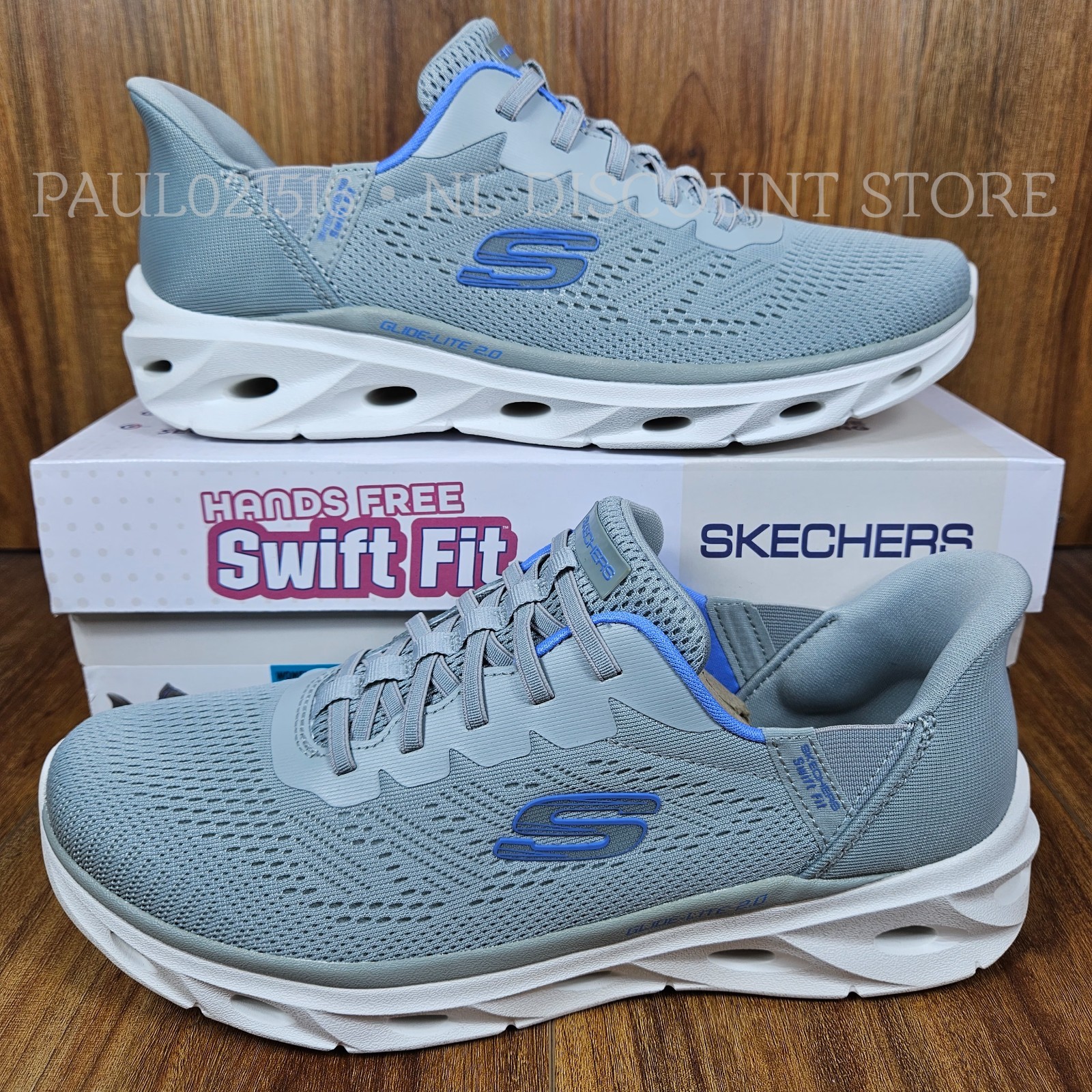 SKECHERS Women’s Hands Free Swift Fit Shoes ~ Gray ~ Various Sizes