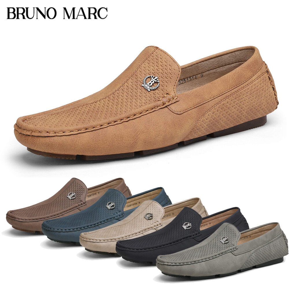 Bruno Marc Men Driving Loafers Dress Shoes Casual Slip On Flat Moccasins 6.5-13