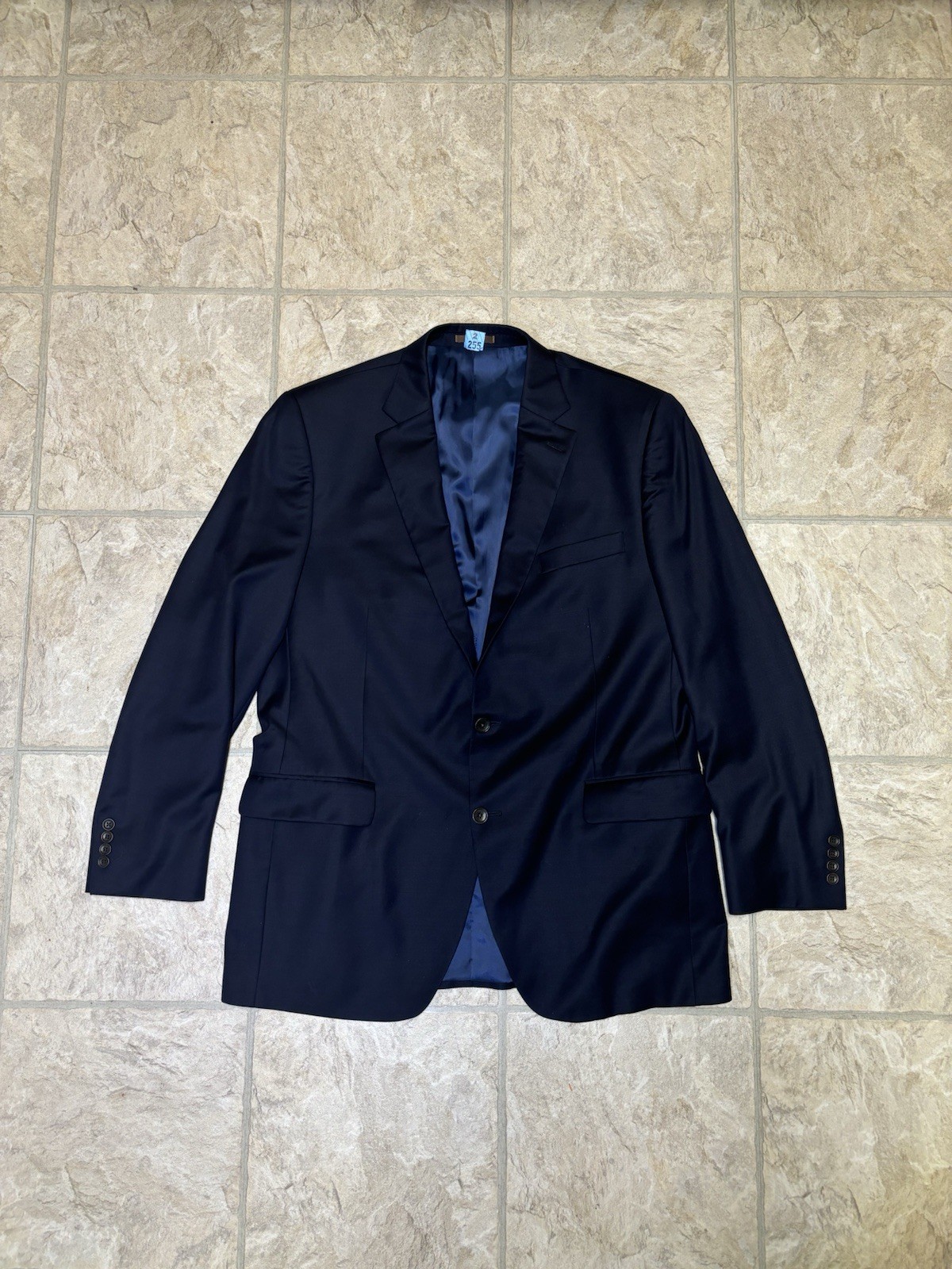 Peter Millar 100% Wool Navy Blue 2 Button Blazer Jacket Canada Size 44T