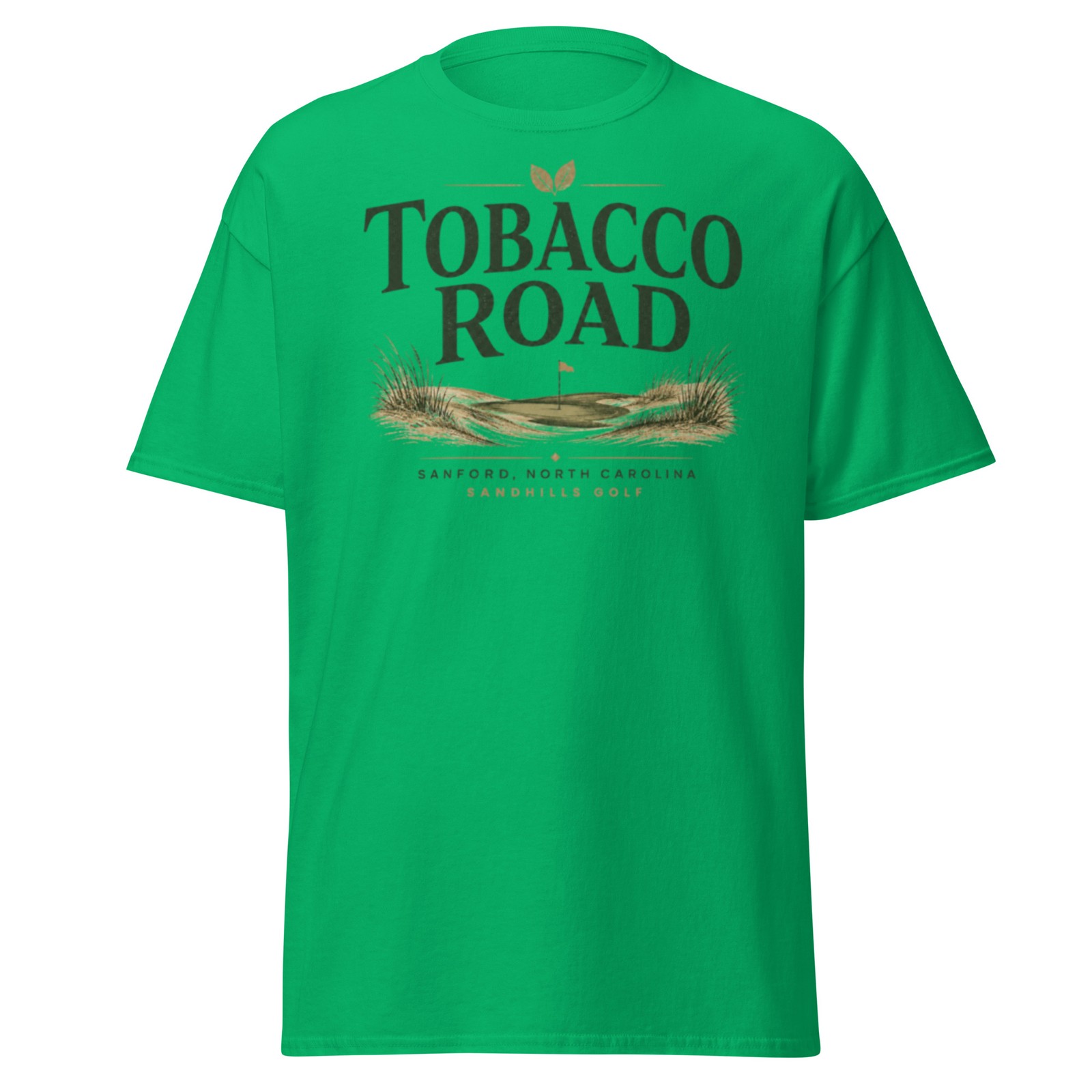Tobacco Road Golf Shirt Sanford NC Sandhills Golf Tee Mens Golfer Dad Gift