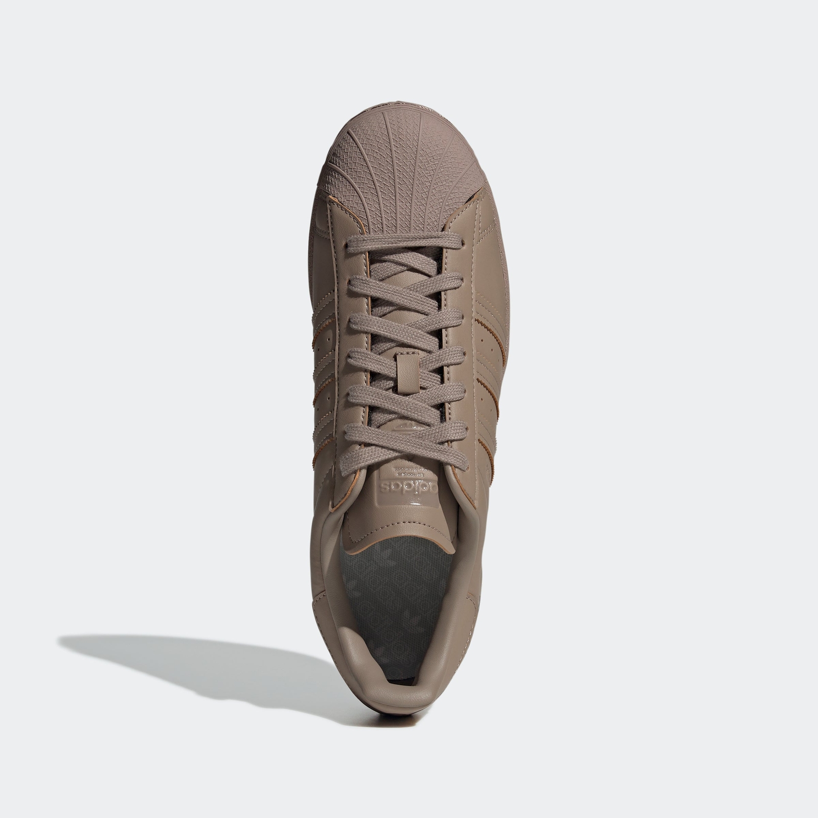 adidas Superstar Originals Chalky Brown Tan Earth GY9641 Men’s Shoe Size 9.5