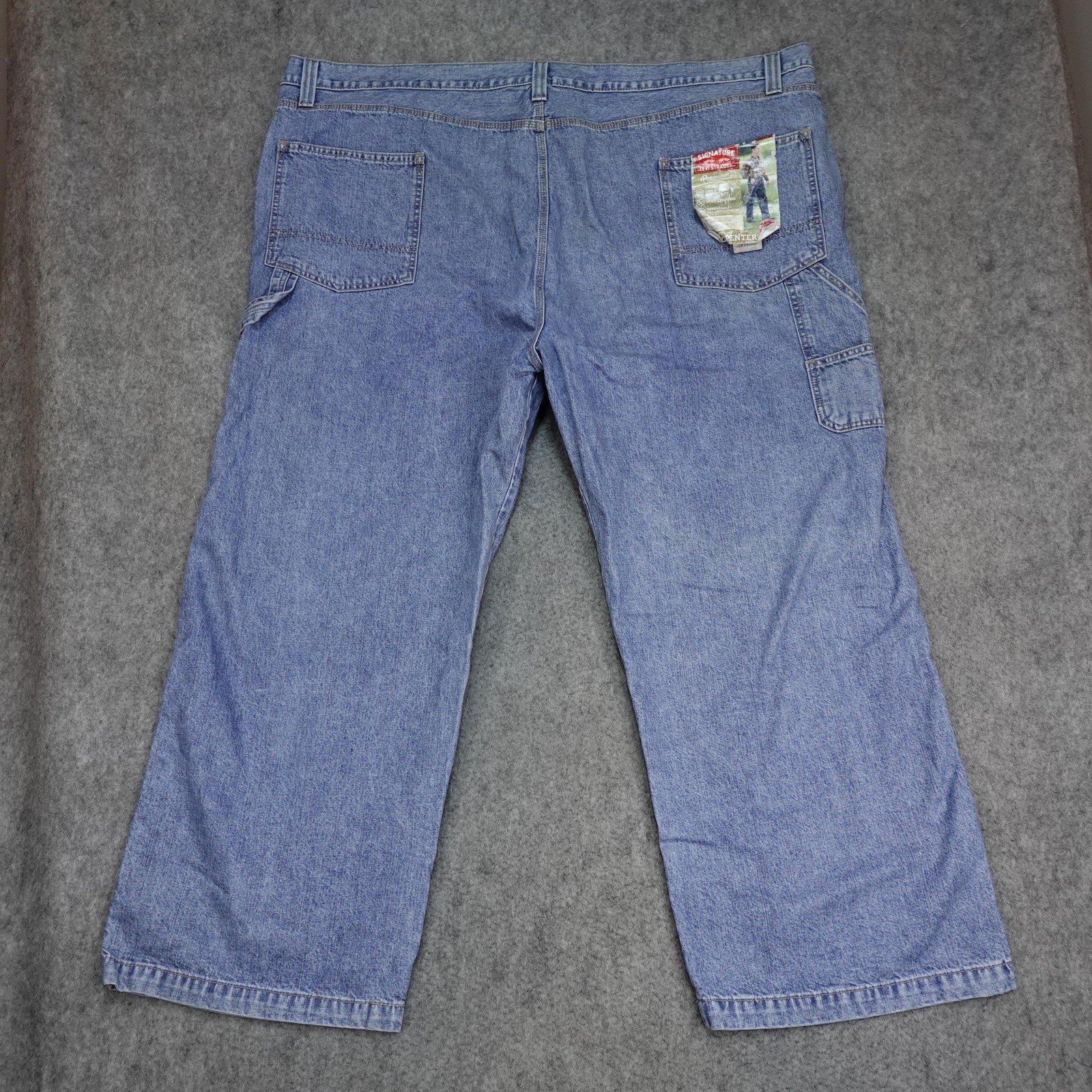 Levis Carpenter Jeans Mens 54×30 Blue Denim Pants Loose Fit Baggy Signature Y2K