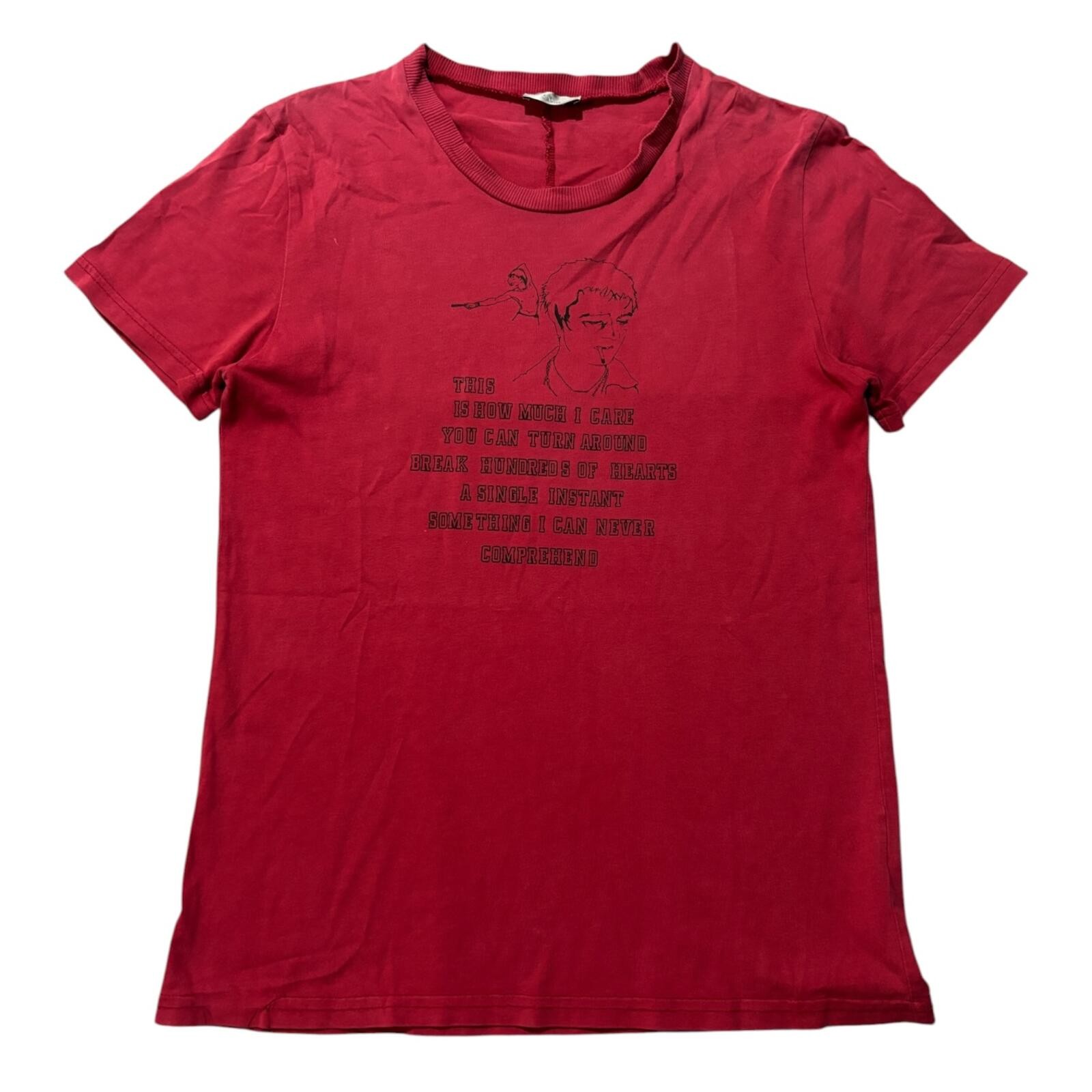 Dior Homme AW05 Pete Doherty Poem Tee