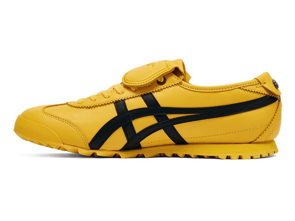 Onitsuka Tiger Mexico 66 Golf 1183C557 Yellow Black Shoes Brand New With Box
