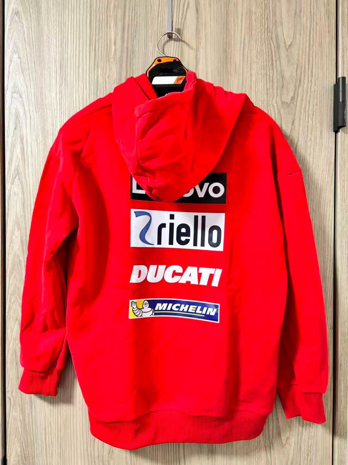 New L MotoGP RACING Ducati Hoodie Long Sleeve Motorcycle Wear Motorcycle Racing