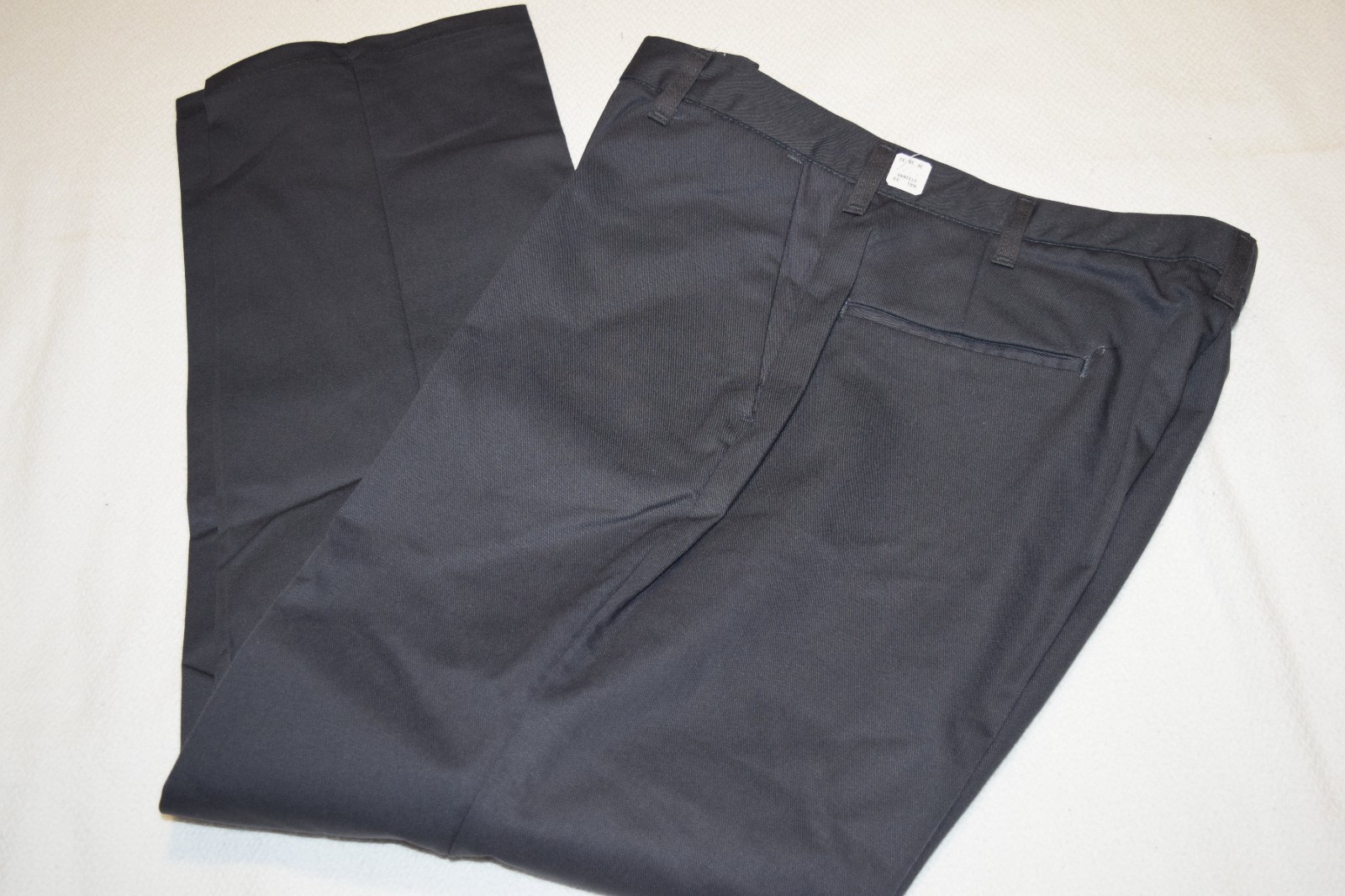 CINTAS COMFORT FLEX CHARCOAL GRAY WORKS PANTS 945-33, 36×32, 34×32