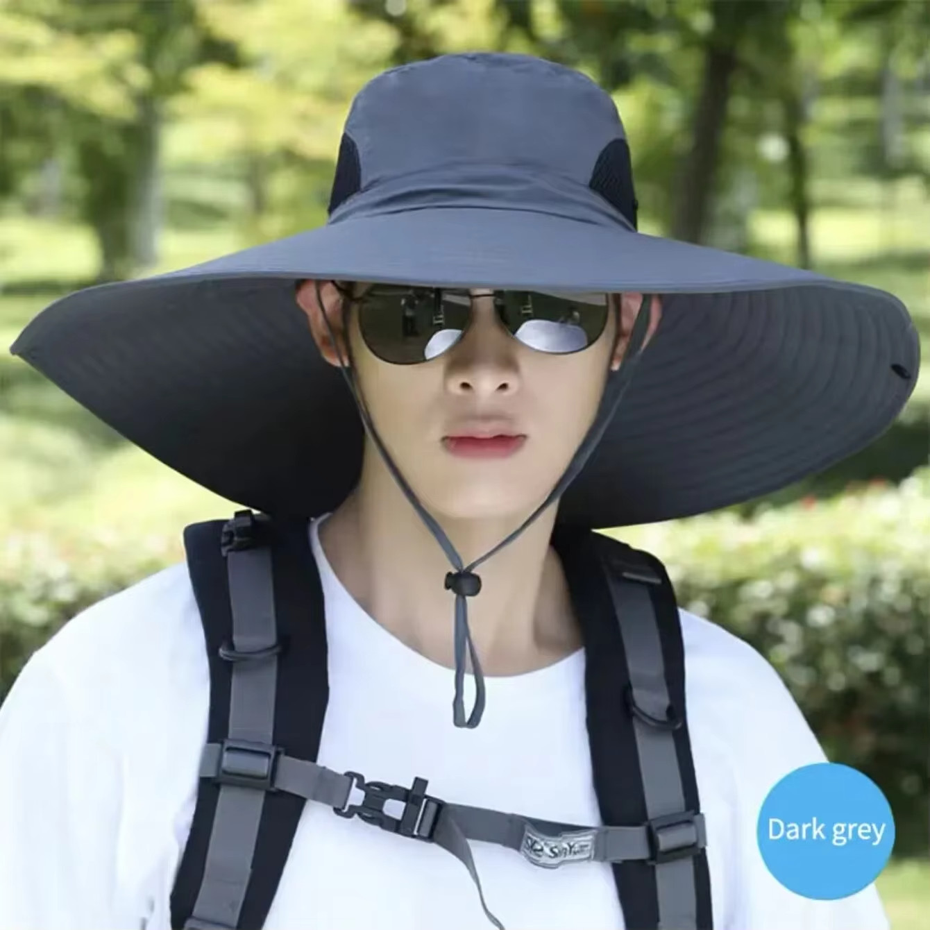UV Protective Sun Hat- Breathable Wide Brim for Men/Women,Summer Fishing&Camping