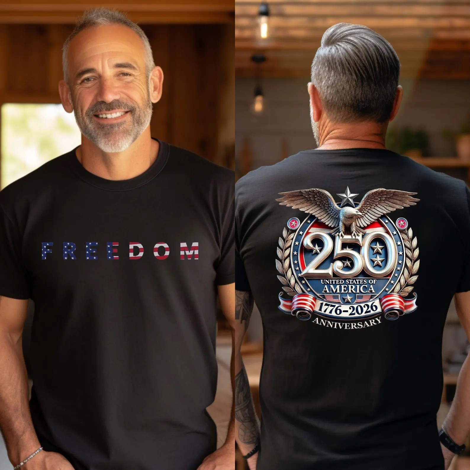 250th Anniversary Shirt, 1776–2026 America Anniversary,Patriotic Freedom