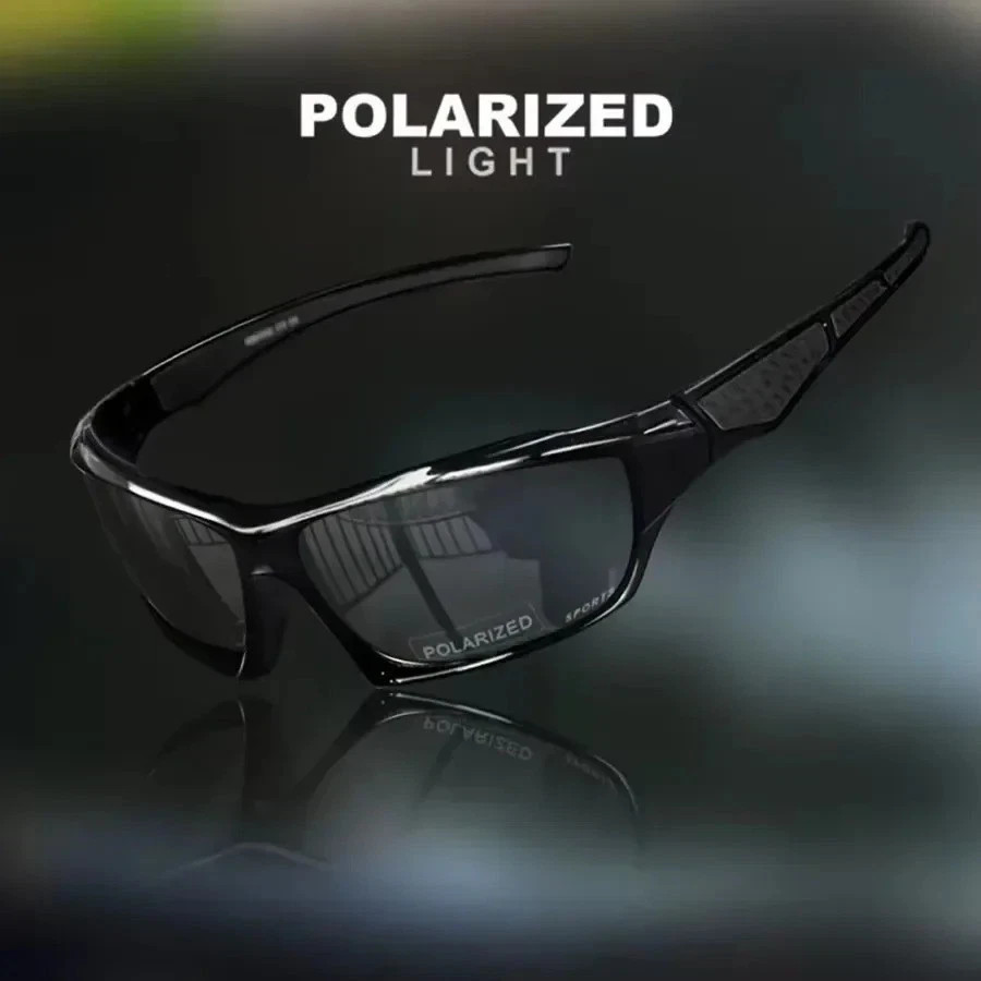 New 2025 Polarized Vertex Men AntiGlare Fishing Cycling Driving Sport Sunglasses