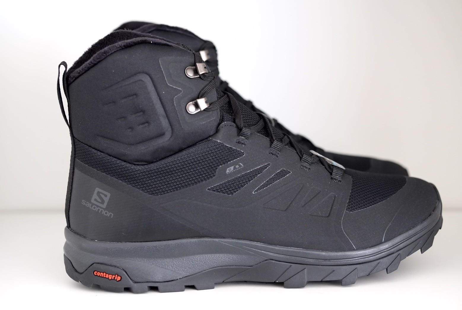Salomon OUTblast TS CSWP Snow Winter Boots Men’s US 12 EU 46 2/3 Black 409223