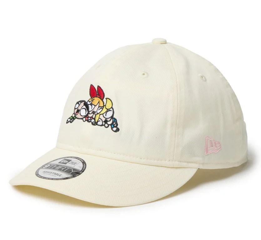 **NEW ERA 9Thirty Cap The Powerpuff Girls Jump Out Chrome White 14743502